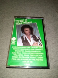 Merle Haggard: The Best Of the Best (Capitol, Cassette Tape) Greatest Hits - Picture 1 of 3
