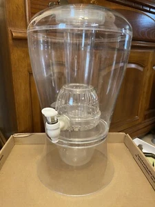 Plastic Beverage Dispenser with Spigot and Diffuser for Extra Flavor! - Picture 1 of 5