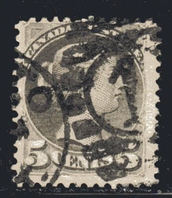 1870-1893 Canada SC# 38-Small Queen Issue-Queen Victoria-Lot CU132-Used   - Image 1 of 2