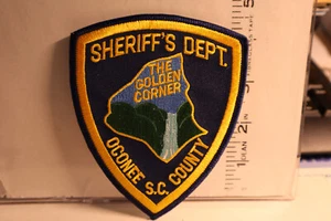 police patch OCONEE COUNTY SHERIFF SOUTH CAROLINA - Picture 1 of 1