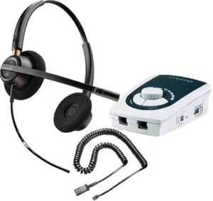 Amplificateur de téléphone professionnel Serene Innovations UA-50 avec casque Plantronics HW520 - Photo 1/4