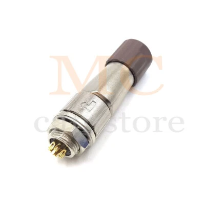 Hirose 6pin male and female connector LF07WBP-6S/LF07WBR-6P - Image 1 of 4