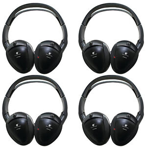 Planet Audio PHP32 Dual-Channel IR Wireless Headphones with Power LED (4X)