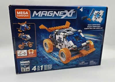 MAGNEXT 4-in-1 MAG-RACERS Fun Educational Building Blocks STEM - BNIB - Image 1 of 4