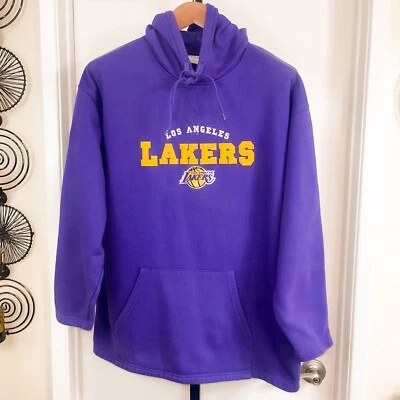 LA Lakers NBA Hoodie - Purple Gold, Size XL - Image 1 of 4
