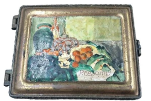 Kelvin Chen handbemaltes Metallschmuckstück Schmuckbox Paul Cezanne Nr. 1214 - Bild 1 von 8