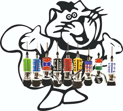 LEMM COLT AT 1002 MINITURBO ANTENNA VEICOLARE CB 27 MHZ VARI COLORI DISPONIBILI