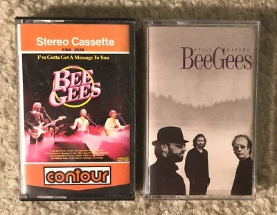 Bee Gees Cassette Lot of 2 - I've Gotta Get A Message To You (UK) & Still Waters - Image 1 of 2