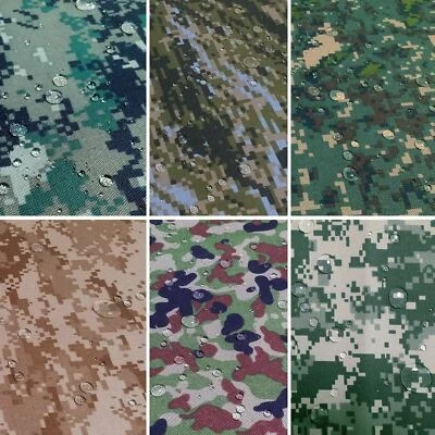 CORDURA 1000D NYLON DRAUSSEN WASSERDICHT Militär TARNUNG CAMO AUTOSITZ STOFF 60" - Bild 1 von 4