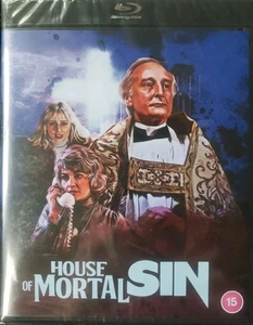 House Of Mortal Sin -Region B Blu-Ray Pete Walker 88 Films New & sealed Free P&P - Foto 1 di 2