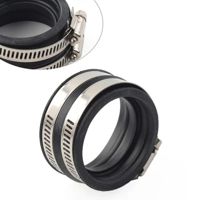 Rubber Carburetor Boot Flange W/Clamps for Can-Am Bombardier Ds 650 2000-2007 - Image 1 of 4