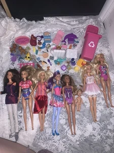 Barbie Puppen Zubehör Haustiere Futter Konvolut sehr groß  - Bild 1 von 6