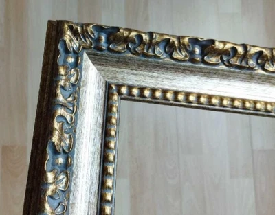 Cadre ancien en bois sculpté dorure Grand format 60x75 Superbe état. - Photo 1/4