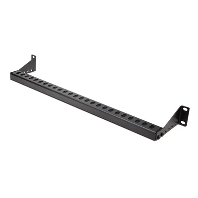 StarTech.com 1U Rack Mountable Cable Lacing Bar w/Adjustable Depth, Cable - Image 1 of 4