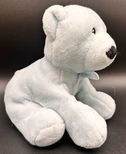 Fiesta Plush Blue Comfie Bear 504877B Satin Bow - Picture 1 of 9