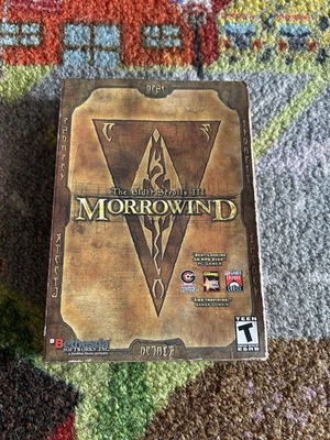 The Elder Scrolls III 3: Morrowind SMALL BOX PC 2002 - RARE! New & Sealed - Image 1 of 4