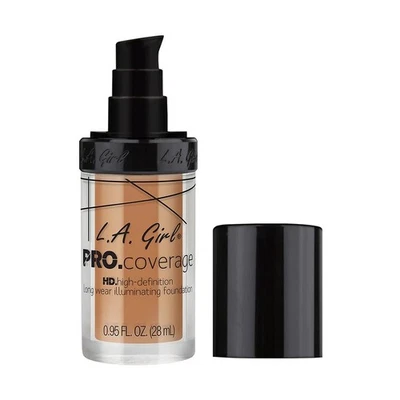 L.A. Girl Pro Coverage Illuminating Foundation - Soft Honey - Image 1 of 4