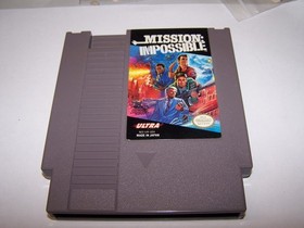 Mission: Impossible (Nintendo NES, 1990) Carrito Solo Juego sin probar