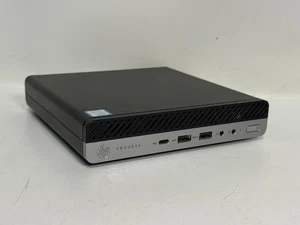 HP ProDesk 600 G5 Desktop Mini, i5-9500T 2.20GHZ 8GB 256GB NO OS . - Picture 1 of 8