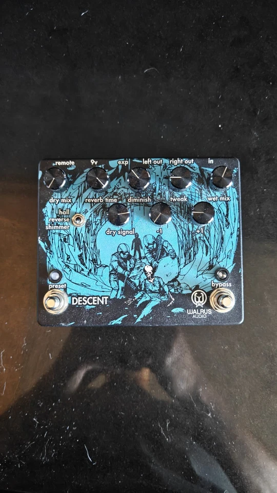 Walrus Audio Descent Reverb Octave Machine Pedal - Used - Image 1 of 1