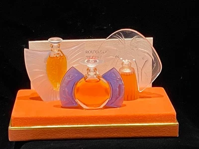 De colección Lalique The Ultimate Collection 1998-2000 0,15 OZ Perfume Minis Botellas sin abrir Foto 1 de 4