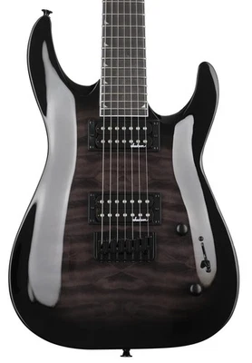 Jackson JS Series Dinky Arch Top JS22Q-7 DKA HT Electric Guitar - Transparent - Image 1 of 4