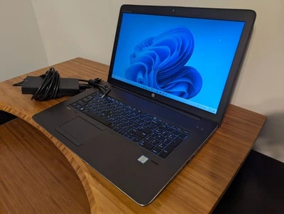 HP ZBook 17 G3 i7-6700HQ 8GB RAM 1TB SSD Quadro M1000M Win11 Pro + Charger - Image 1 of 4