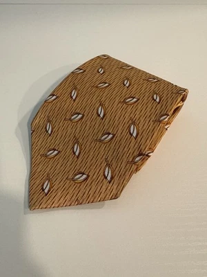 Corbata de cuello WangZhongWang, Zhuanli, otoño, patrón de hojas de otoño, hecha a mano 56 L, 4 W Foto 1 de 4