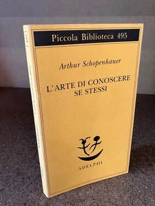 Die Kunst Sich Selbst zu kennen Arthur Schopenhauer Adelphi 2003 - Bild 1 von 6