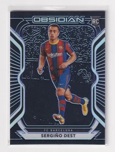 Sergino Dest Rookie RC #12 Obsidian RC Purple Etch /75 FC Barcelona - Bild 1 von 3