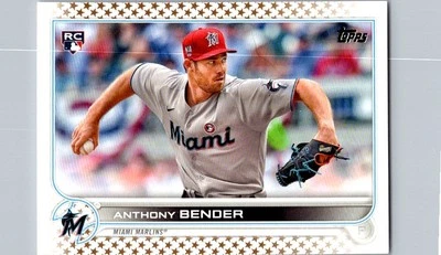 2022 Topps #160 Anthony Bender - Image 1 of 2