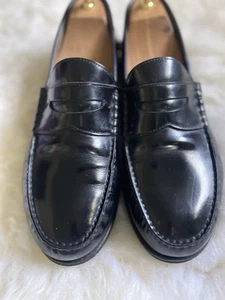 SALVATORE FERRAGAMO 9.5EE KLASSISCHER PENNY-HALBSCHUH - Bild 1 von 8