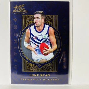 2021 Select AFL Optimum Plus Luke Ryan Fremantle Dockers 249/455 OP53 - Picture 1 of 3