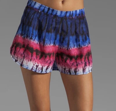 Pantalones cortos para mujer Lovers + Friends Revolve Woodstock Tie Dye multicolor talla XS Foto 1 de 4