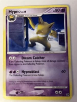 Pokemon Card Hypno LV.28 Great Encounters 19/106 Non-Holo Rare TCG - Image 1 of 2