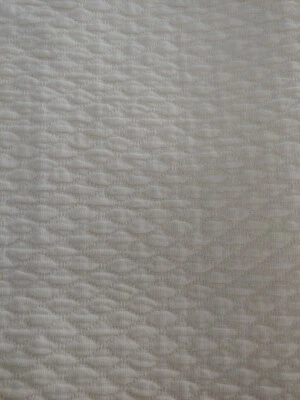 Pair Hotel Luxury Collection IVORY Matelassé STANDARD SHAMS Diamond Set of 2 - Image 1 of 4