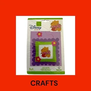 Almohada Disney Winnie the Pooh Posy punto de cruz contado - Imagen 1 de 3