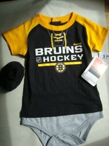 REEBOK TODDLER BODYSUIT BOSTON BRUINS  24M   ~NEW WITH TAGS~