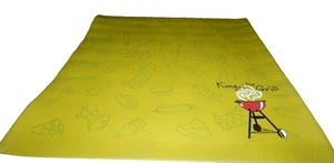 BBQ Gas Grill RUBBER Mat Pad Floor Protective Rug Outdoor 36" x 36" - Picture 1 of 4