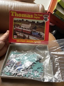 Mülleimer Vintage 1984 Thomas die Panzermaschine 120 Stück Puzzle-neu versiegelt - Bild 1 von 7