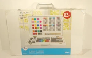 Creatology 82 Piece Art Set Oil Pastels, Watercolors, Colored Pencils, and More! - Picture 1 of 3