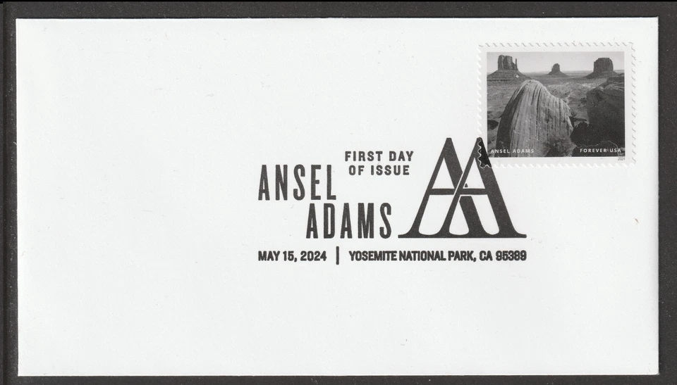 US 5854i Ansel Adams Monument Valley AZ BWP FDC 2024 - Image 1 of 1