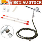 Gravity Feed Double Action Airbrush Set + Hose for Art Painting Tattoo Manicure