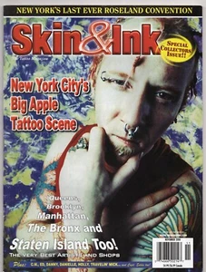 Skin & Ink Magazine November 2000 Vintage 90s Alternative Memorabilia - Picture 1 of 1