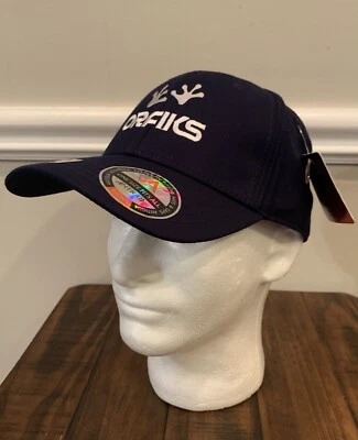 Golf Hat Cap Adjustable Strap Antigua Perfect Fit Desert Cool Navy ORFIKS NWT - Image 1 of 4