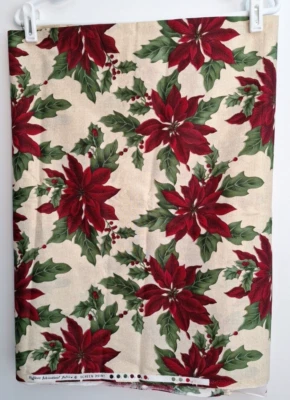 Hoffman International Telas Serigrafía Navidad 3 2/3 Yd 45" Nuevo Foto 1 de 4