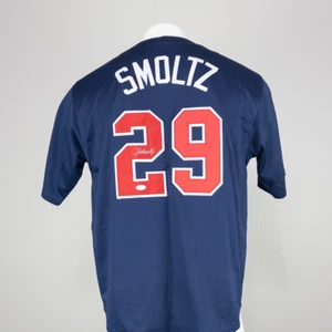 JOHN SMOLTZ - Atlanta Braves #29 Custom Signed/Autographed Jersey - Picture 1 of 1