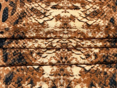 DTY Brushed Fabric: Snake Skin Printed Fabric Sold By The Yard, in 2 Colors - Image 1 of 4