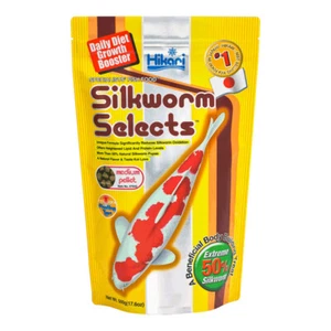 Hikari Silkworm Selects Food Fish Koi Carp Accelerated Formula Growth Pond - Picture 1 of 2