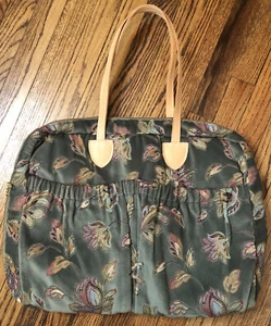 Bolso de Mano Tapiz De Colección Grande Gloria Rae Cottagecore Grandmacore Verde Floral - Imagen 1 de 11